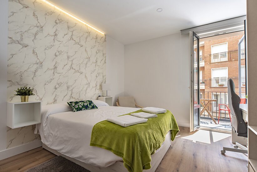 Coliving piso 1º izquierda habitación 1-02